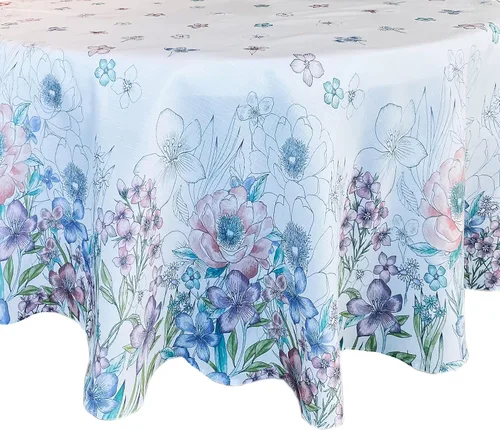 Vista 8 de Newbridge Garden Breeze - Servilletas cuadradas de tela, juego de 8 servilletas de tela fáciles de cuidar y resistentes a las manchas para cenar