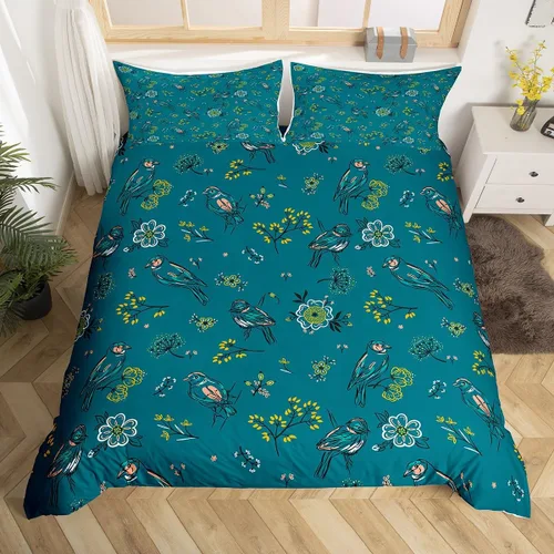 Vista 37 de Manfei Juego de funda de edredón occidental, tamaño individual, juego de ropa de cama de caballo de vaquero de 2 piezas, funda de edredón de cactus