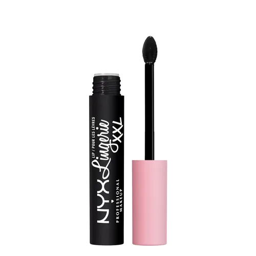 Vista 18 de Nyx - Maquillaje profesional; labial líquido de la línea Lingerie XXL, mate, Undress'd (Color rosa en tono desnudo)