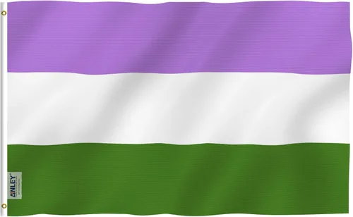 Vista 12 de Anley Fly Breeze - Bandera del orgullo abrosexual de 3 x 5 pies, color vivo y a prueba de decoloración, cabecera de lona y doble costura, banderas