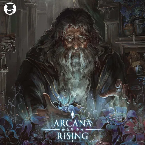 Vista 4 de Grey Fox Games Arcana Rising - Juego de cartas con temática de magia, 1-6 jugadores, 20-60 minutos