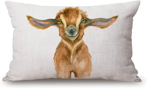 Vista 12 de Solekla Fundas de Cojines Decorativos de Granja para Exteriores para Sofá Cama Patrón de Perro Dachshund Weiner Funda de Almohada de Decoración