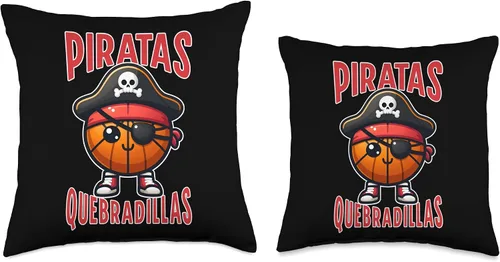 Vista 3 de Piratas de Quebradillas Baloncesto Puerto Rico Baloncesto Cojín de Baloncesto