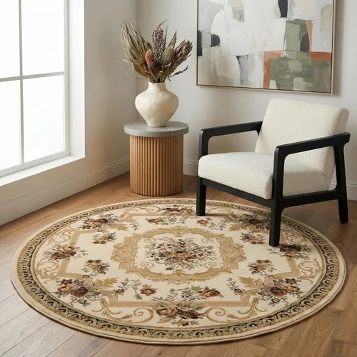 Vista 21 de Unique Loom Versailles Collection - Alfombra tradicional clásica con motivo floral, colección Versailles