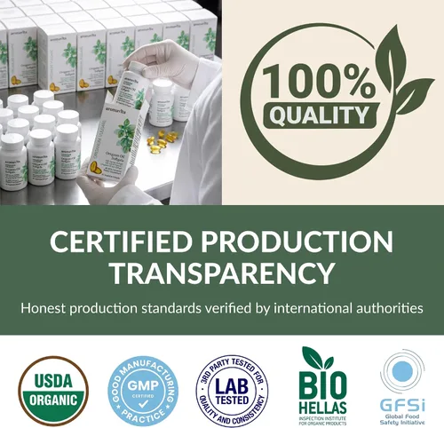 Vista 4 de Cápsulas de aceite de orégano (86–90% Carvacrol) – Orégano orgánico griego de alta potencia – Apoya la salud inmune y digestiva – Cápsulas blandas