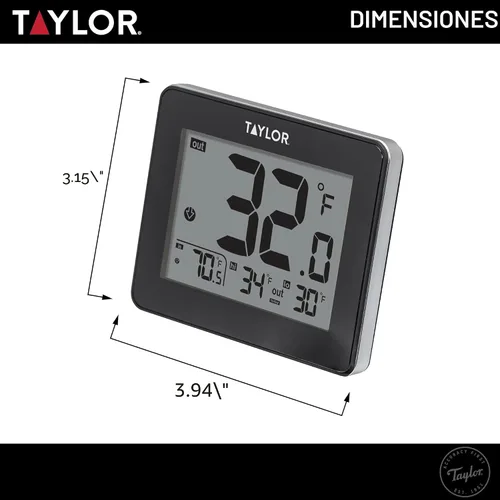 Vista 4 de Taylor Precision Products termómetro digital con cable para interiores/exteriores