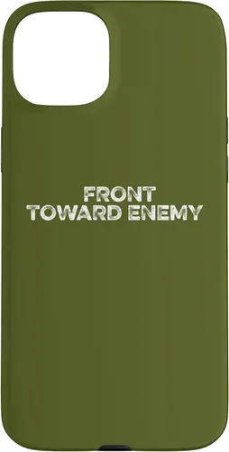 Vista 9 de Funda para iPhone 16 frente a la mina enemiga militar veterano ejército Claymore Mines Case