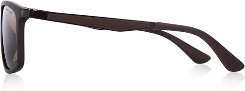 Vista 3 de Gafas de sol polarizadas para hombre de OLIEYE con marco de metal y lentes HD