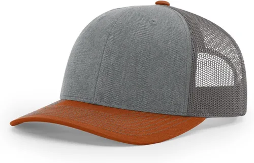 Vista 100 de Richardson 112 Gorra de Camionero - Gorra Snapback Ajustable Premium - Gorras Richardson en Blanco de Seis Paneles Estructurados Árbol real Max 7
