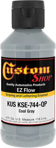 Vista 14 de Custom Shop KSE755-QP - Pintura esmaltada EZ Flow a rayas y letras de oro 23K, 4 onzas
