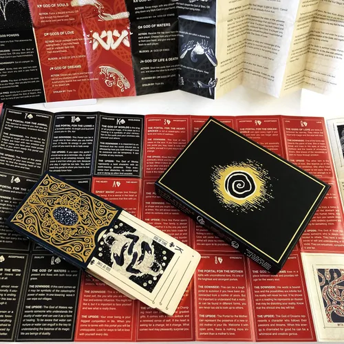 Vista 5 de Open Portals Playing Cards & Oracle Deck (versión Lightside)