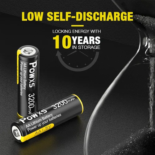 Vista 3 de POWXS Paquete de 24 baterías de litio AA