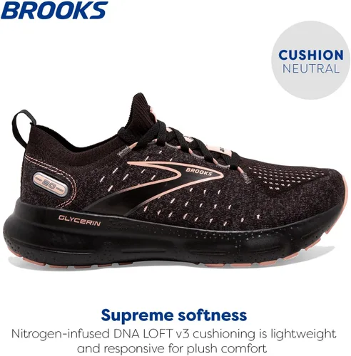 Vista 2 de Brooks - Tenis de correr Glycerin StealthFit 20 neutros para mujer
