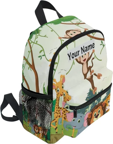 Vista 2 de Mochilas para niños, Animal Mono, Pequeño, Mochilas Daypack