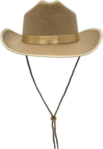 Vista 4 de The Dreidel Company Sombrero de vaquero para disfraz infantil, juegos de roles y recuerdos de fiesta