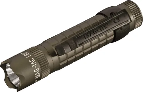 Vista 10 de Maglite Mag-Tac – Linterna LED de bolsillo, 2 celdas CR123, bisel coronado, negro mate