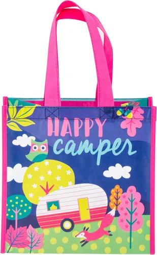 Vista 10 de Stephen Joseph, Bolsa de regalo reciclada mediana con asas, niños, reutilizable, bolsa de regalo de fiesta de cumpleaños, bolsa de compras, abeja