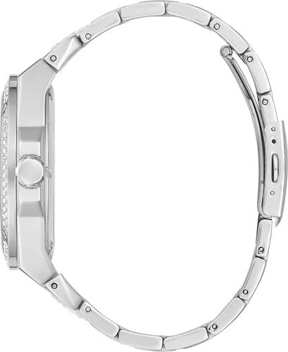 Vista 2 de GUESS 45mm Stainless Steel Clear-Cut Watch