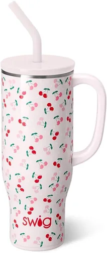 Vista 24 de Swig Life 40oz Insulated Mega Mug with Handle & Straw, Boho Desert DESIERTO BOHO