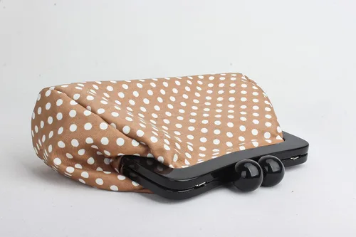 Vista 3 de Bolso de noche de lunares para mujer, bolso de fiesta de boda, bolsa de cóctel