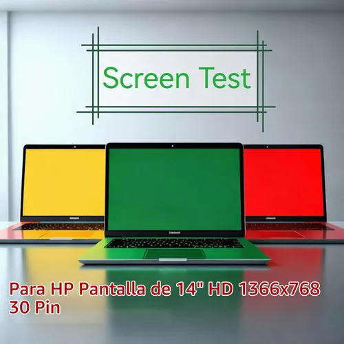 Vista 4 de Pantalla LCD no táctil HD de 14 pulgadas para HP Chromebook 14 G6