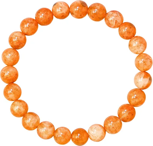 Vista 615 de Amazing Gemstone Pulsera de cristal para mujeres y hombres, pulsera de cristal curativo de protección, pulsera elástica con cuentas de piedras
