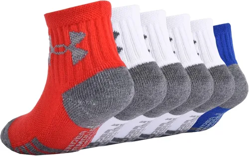 Vista 4 de Under Armour Boys' Multi Pack Quarter Sock