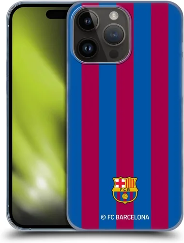 Vista 12 de Head Case Designs Funda rígida con licencia oficial del FC Barcelona Black Crest compatible con Apple iPhone 15 Pro Max
