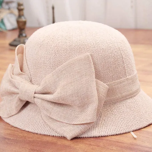 Vista 2 de Sombreros de vestir de iglesia para mujer, estilo vintage de los años 20, para bolos de verano, viajes, playa, sombrero de sol para hombres