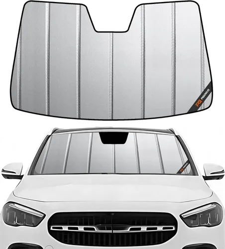 Vista 9 de Parasol para parabrisas Pigenius para Mercedes-Benz GLA 2015-2020 Protección para ventana delantera - Salvaguardia