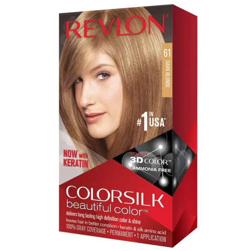 Vista 14 de Revlon ColorSilk Beautiful Color 41 marrón medio 1 ea (paquete de 5)
