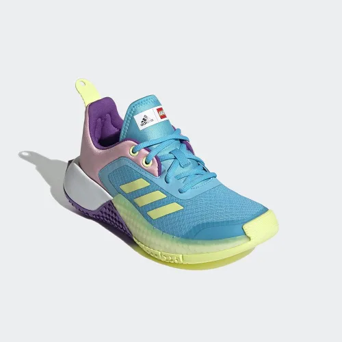 Vista 5 de adidas Niños Niños Lego Sport Running Zapatillas Zapatillas - Azul, Verde - Talla 4 M, AzulVerde