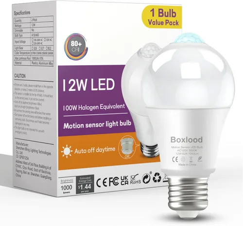 Vista 14 de Boxlood Sensor Bulbs04, 9.00watts, 120.00 volts