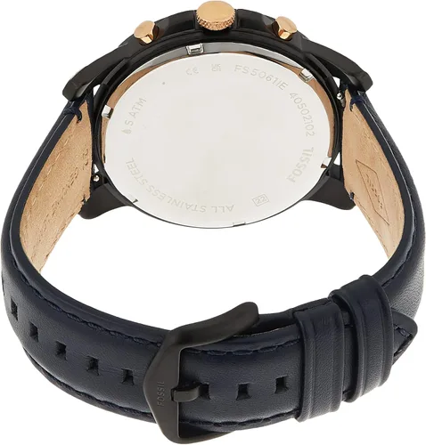 Vista 2 de Fossil Reloj para hombre humo talla única correa Humo Correa