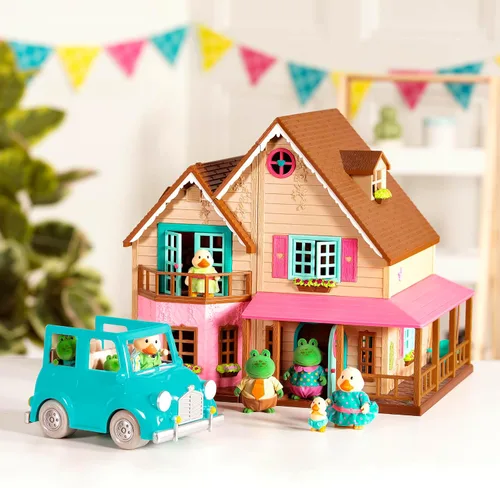 Vista 4 de Li'l Woodzee z Breezy - Coche de juguete para figuras con maleta, vehículos