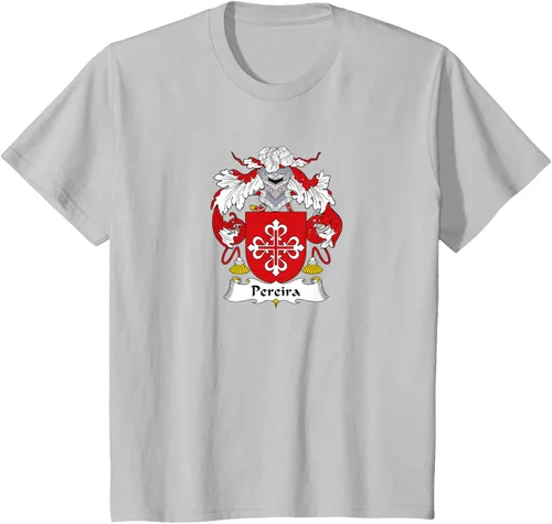 Vista 18 de Escudo de armas Pereira - Camiseta con escudo familiar, Negro