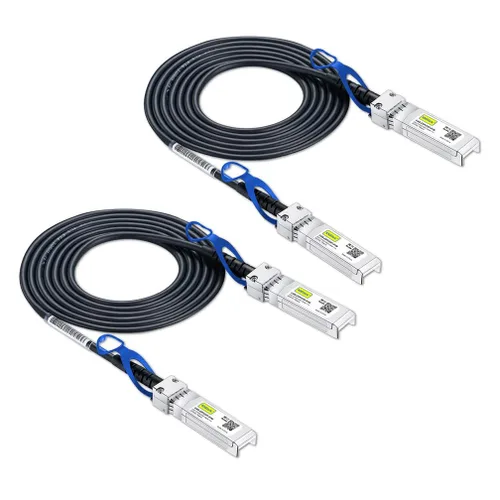 Vista 26 de 10Gtek Cable blanco 25G SFP28 SFP+ DAC para Cisco SFP-H25GB-CU1M, 1m/3.3ft