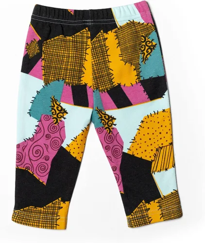 Vista 3 de Disney Nightmare Before Christmas Zero Sally Jack Skellington - Conjunto de traje de 3 piezas para bebé niña con pantalones y diadema