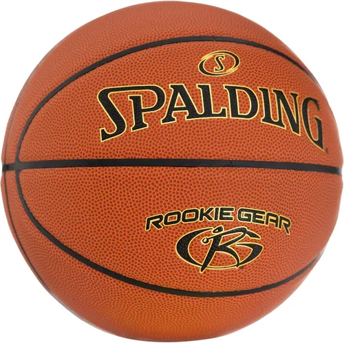 Vista 2 de Spalding Rookie Gear 27.5" Basketball Lighter to Help Develop Technique Designed for Indoor & Outdoor Play