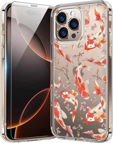 Vista 71 de bicol - Funda protectora a prueba de golpes para iPhone 15 Plus, funda delgada de acrílico transparente y diseños modernos para niña y mujer, 6.7