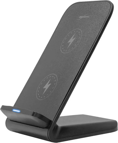 Vista 2 de BoxWave Cargador compatible con Samsung Galaxy S10e - Soporte inalámbrico de carga rápida (10W), sin cable, sin problema, carga tu teléfono
