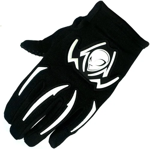 Vista 8 de 1Storm - Casco de motocross para jóvenes y niños, color negro mate + gafas + paquete de guantes negros para jóvenes MG