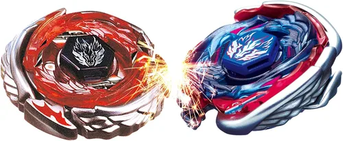 Vista 5 de Battling Top Game Metal Fusion 4D Series Battle Set 12 Spinning Tops 4 Launchers Gyro Game con caja de almacenamiento, regalo para niños mayores