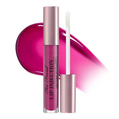 Vista 11 de Too Faced Lip Injection Lip Plumper Hydrating Lip Gloss for Fuller-Looking Lips Original, Maximum Plump, Cooling Gloss & Plumping Click Formulas