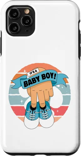 Vista 13 de It's a boy, Pregnancy, New Parents, Gender Reveal Newborn Case for iPhone XR