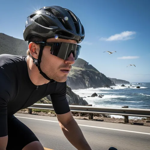 Vista 4 de ATTCL Gafas de sol de ciclismo de lujo para hombres y mujeres, gafas deportivas, protección UV 400 para ciclismo, esquí, conducción