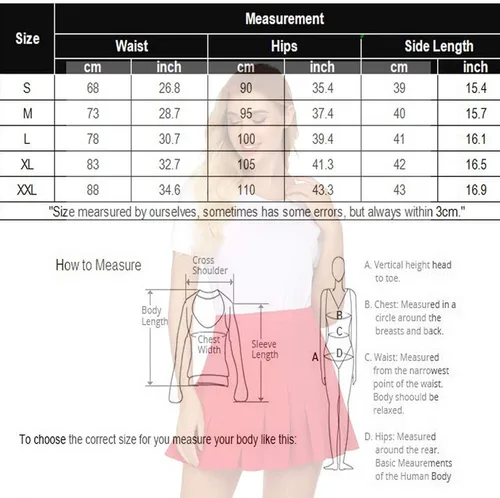 Vista 6 de Faldas deportivas para mujer con bolsillos, longitud hasta la rodilla, pantalones cortos integrados, falda casual para golf, tenis, entrenamiento