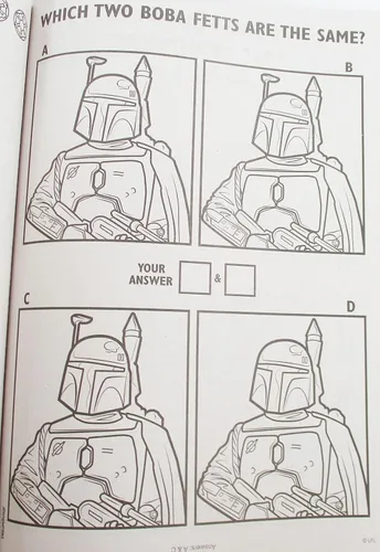 Vista 3 de Star Wars - Libro divertido para colorear y actividades, 80 páginas, la cubierta varía