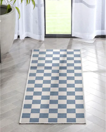 Vista 29 de Well Woven Apollo Flatwoven Modern Squares Alfombra multicolor de 3 pies 3 pulgadas x 5 pies para niños