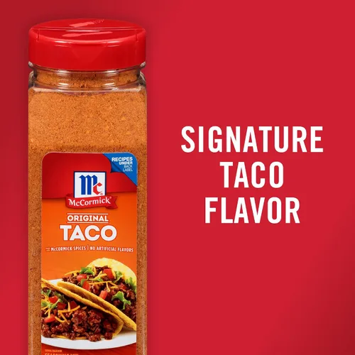 Vista 4 de Mezcla de condimentos para tacos original de McCormick, 24 oz